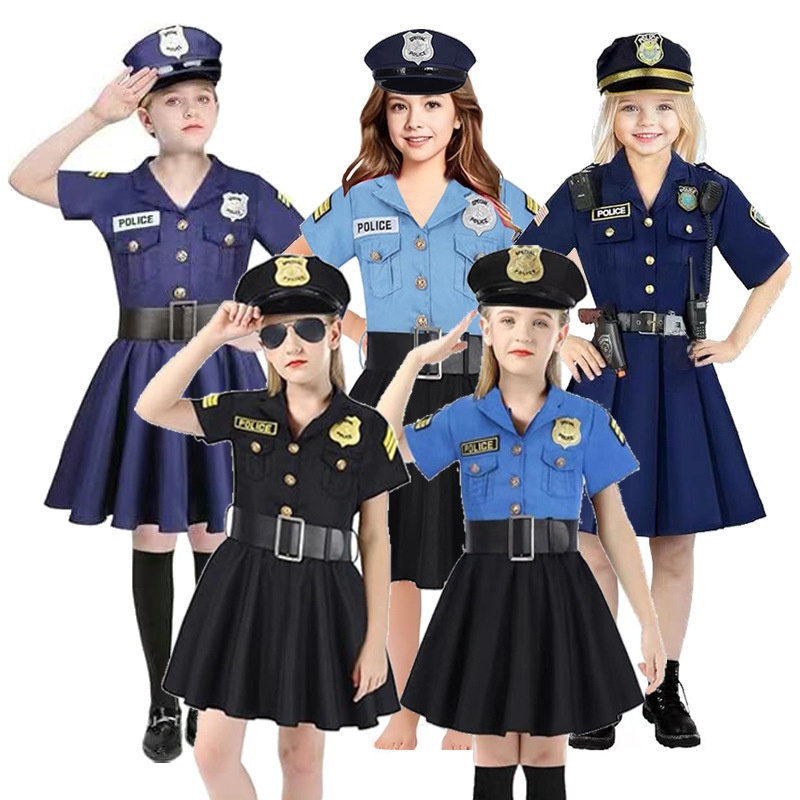 Ethnic Wear - Детский полицейский костюм на Хэллоуин для