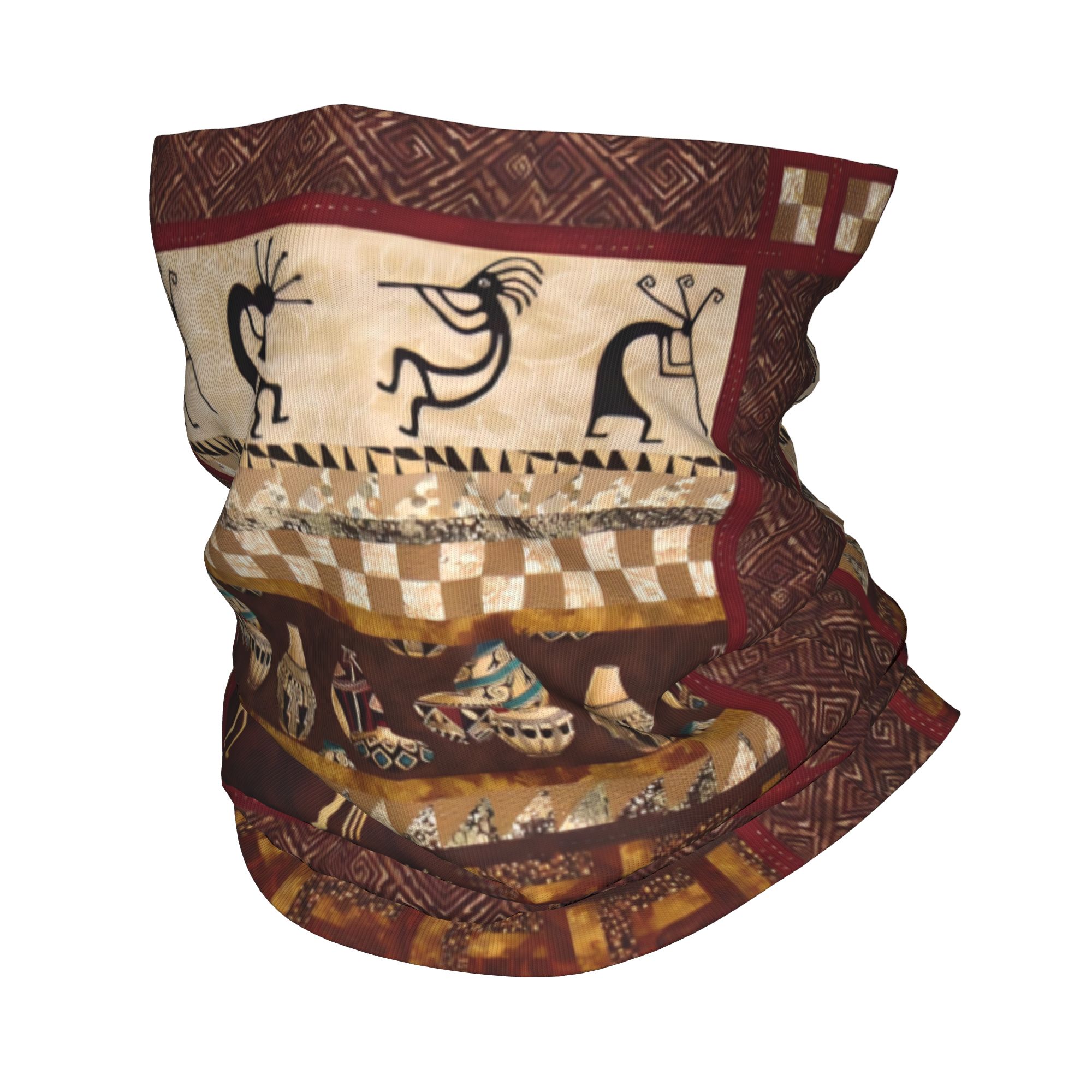 Ethnic Fashion Designers - Зимняя повязка на голову Kokopelli на