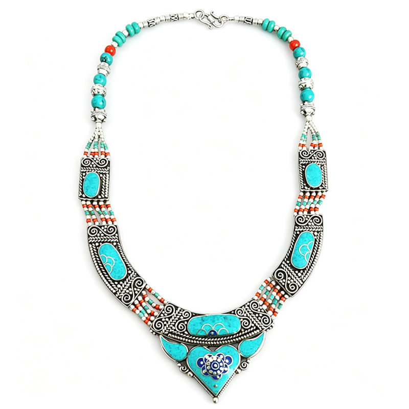 Ethnic Fashion Com - BOHO винтажные ожерелья коллекция медных инкрустированных