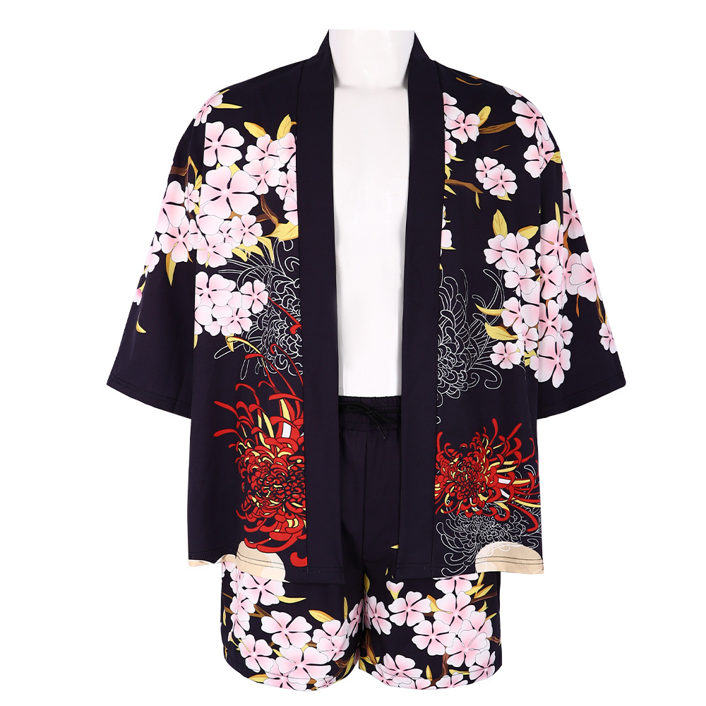 Японское кимоно-хаори с узором – обзор и цена Haori Japanese Jacket