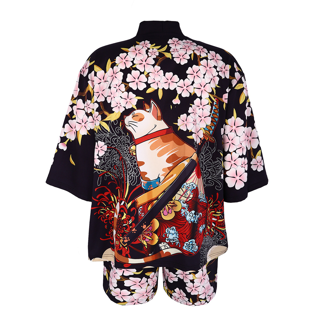 Японское кимоно-хаори с узором – обзор и цена Haori Japanese Jacket