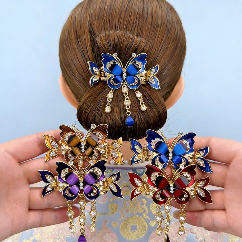 Элегантная заколка-краб с бабо – обзор и цена Ethnic Fashion Designers