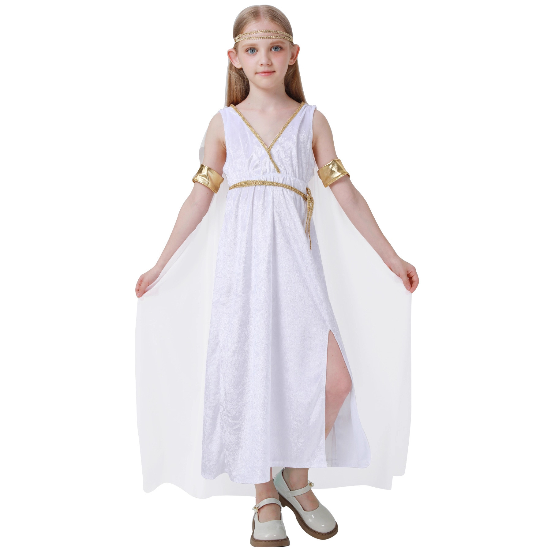 Детское белое платье-костюм «Б – обзор и цена Ethnic Wear
