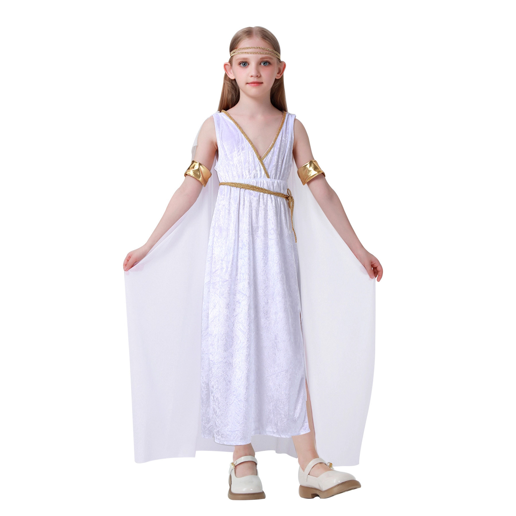 Детское белое платье-костюм «Б – обзор и цена Ethnic Wear