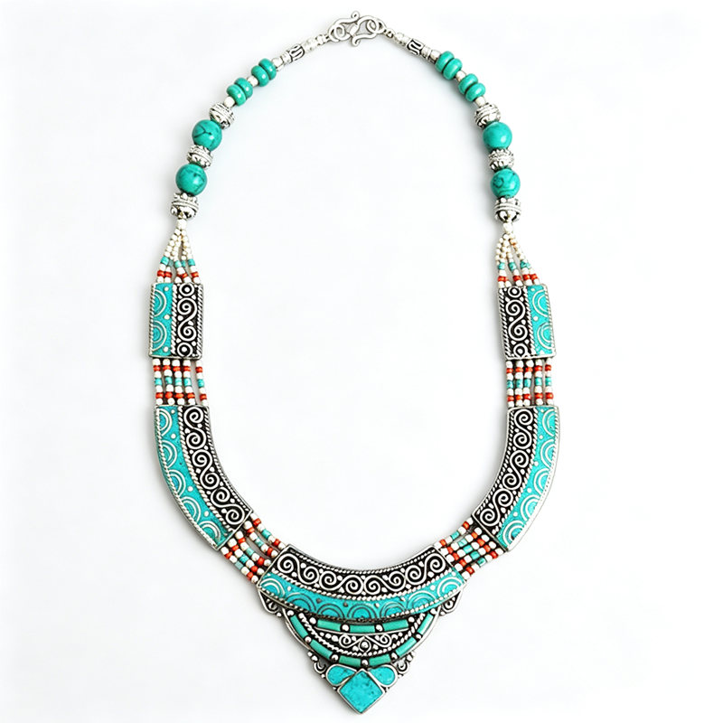 BOHO винтажные ожерелья коллек – обзор и цена Ethnic Fashion Com