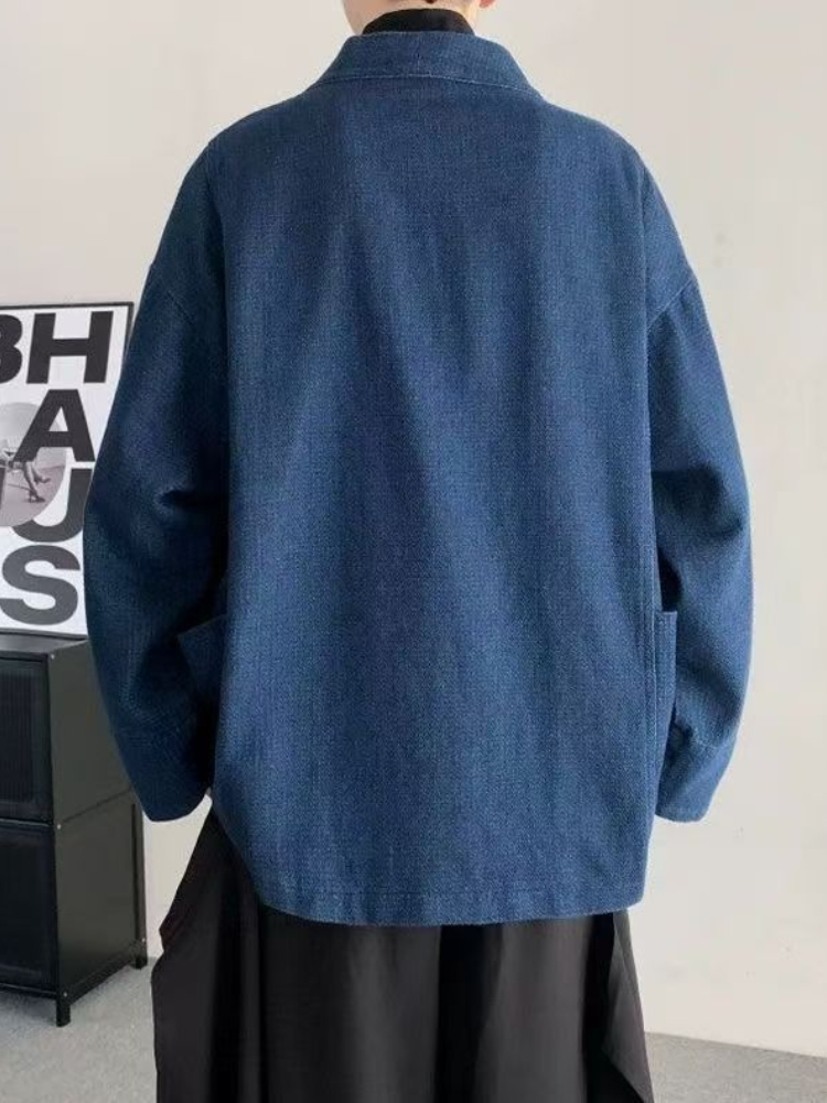 Винтажное джинсовое пальто в я – обзор и цена Haori Japanese Jacket