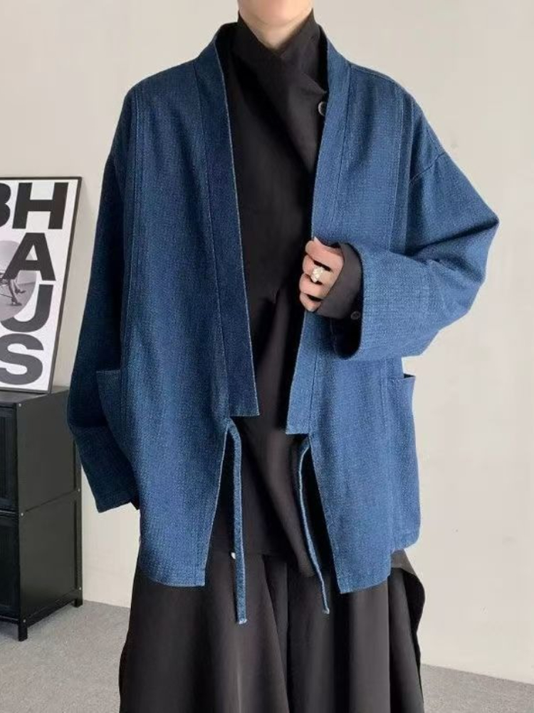 Винтажное джинсовое пальто в я – обзор и цена Haori Japanese Jacket