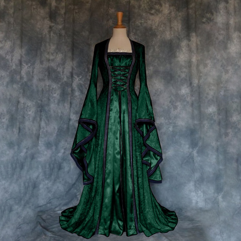 Ретро-платье в средневековом с – обзор и цена Ethnic Wear