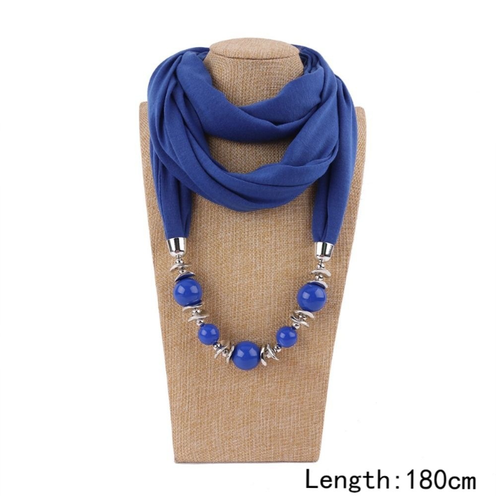 Шифоновый шарф-кулон с бусинам – обзор и цена Ethnic Fashion Accessories